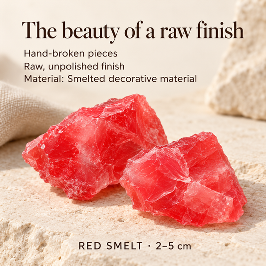 Red Smelt Decorative Chunks — 200g
