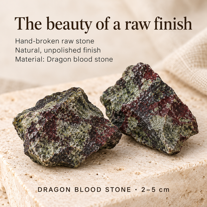 Dragon Blood Stone Raw Stones — 200g