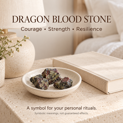 Dragon Blood Stone Raw Stones — 200g