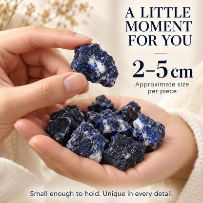 Blue Vein Raw Stones — 200g